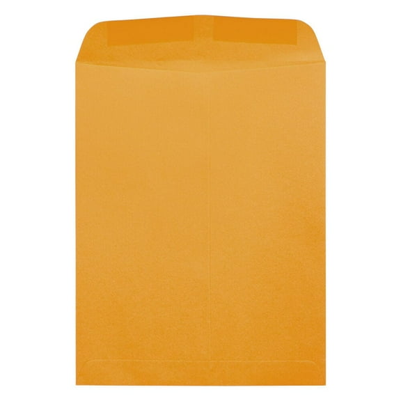 JAM Paper 12 x 15 1/2 Open End Catalog Commercial Envelopes, Brown Kraft Manila, 500 per Pack