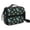 Alien and UFO, variant on Alien Peace Sign Iridescent Pattern Insulated Lunch Bag with Shoulder Strap and Bottle Holder,Bento School Lunch Bag Box,11x9.5x3.5 Inches
