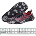 thumbnail image 3 of Zapatos Print Aqua Pool Socks Slip-on transpirable para hombres y mujeres (39 rojo) DQrwqpou Tenis De Mujer Tenis De Hombre, 3 of 6