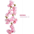 thumbnail image 5 of Guirnalda de flores de seda artificial JanHm 180 cm Flores de Cerezo, 5 of 5