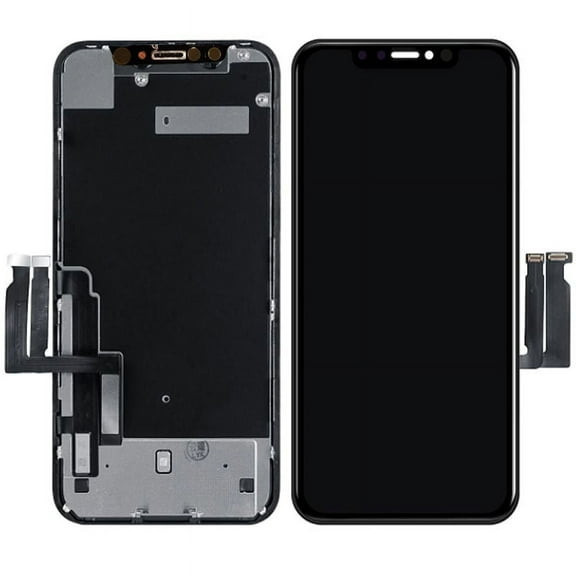 Replacement In-Cell Quality LCD Display Touch Screen Digitizer Assembly With Metal Frame For Apple iPhone XR - Black
