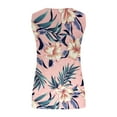 thumbnail image 6 of Xihbxyly Clearance Tops Plus Size Tunic Tops for Women Sexy Round-Neck Blouse Printing Lace Casual Loose Summer Sleeveless Tank, 6 of 6