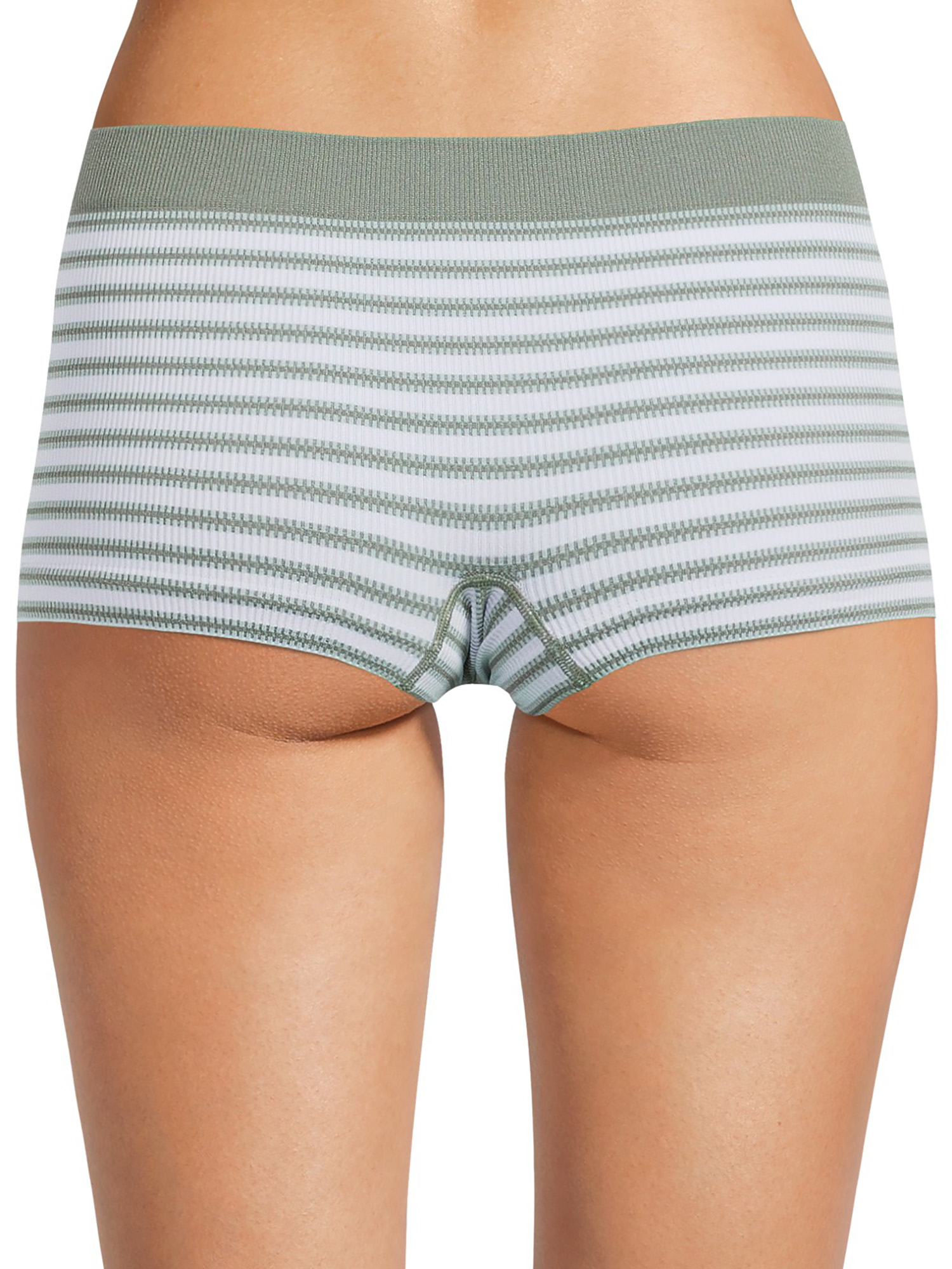 No Boundaries Women's Seamless Boyshort Panties, 2-Pack - image 2 of 3