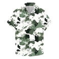 thumbnail image 5 of Styesk T-Shirts pour Homme Chemise à Col à Revers à Manches Courtes Imprimée Camouflage à la Mode pour Hommes, 5 of 5