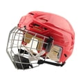 thumbnail image 4 of Casco de hockey ejercicio de entrenamiento ajustable Casco de patinaje de velocidad de hielo transpirable S, 4 of 8