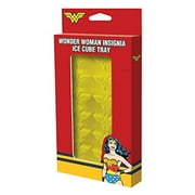 Angle View: ICUP DC Comics - Wonder Woman Molded Yellow Rubber Logo Ice Cube Tray