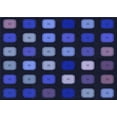 thumbnail image 1 of Ahgly Company Machine Washable Indoor Rectangle Transitional Night Blue Area Rugs, 2' x 4', 1 of 7