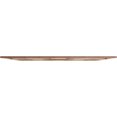 thumbnail image 3 of 18"OD x 6 1/4"ID x 1/4"T Blume Wood Fretwork Pierced Ceiling Medallion, Hickory, 3 of 3