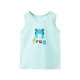 thumbnail image 1 of Gibobby Blusas Holgada Camiseta sin mangas de baile para niños pequeños y niñas(Verde, 8-9 Años), 1 of 3