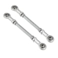 thumbnail image 1 of Unique Bargains 2 Pcs M8 80mm Tige de Direction Réglable Rotule pour 49cc ATV Électrique Go Kart Direction Colonne Suspension, 1 of 6