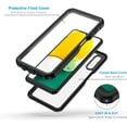 thumbnail image 3 of Samsung Galaxy A15 5G Case, IP68 Waterproof Dustproof, Built-in Screen Protector, Rugged Full Body Shockproof Protective Cover for Samsung A15 5G /4G 6.5", Black/Clear, 3 of 15