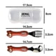 thumbnail image 2 of Toddler Utensils Kids Spoon And Fork Set ,stainless Steel Silverware, 2 of 5