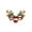 Brown, variant on Wozhilaka Christmas Holiday Glasses Santa Holiday Pc Glasses Frames Sunglasses Fun Glasses Decorations Onion Powder Unique and Fashionable Glasses for Wedding Gifts