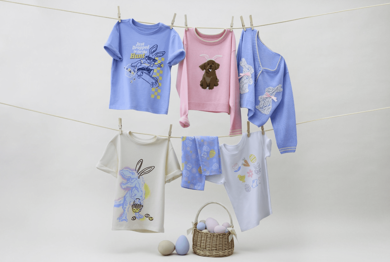 Easter Girls Graphic Tee with Short Sleeves from Way to Celebrate, Sizes 4-18