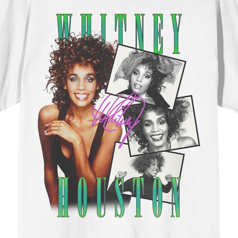 Whitney Houston Moment Of Truth World Tour Crew Neck Short Sleeve