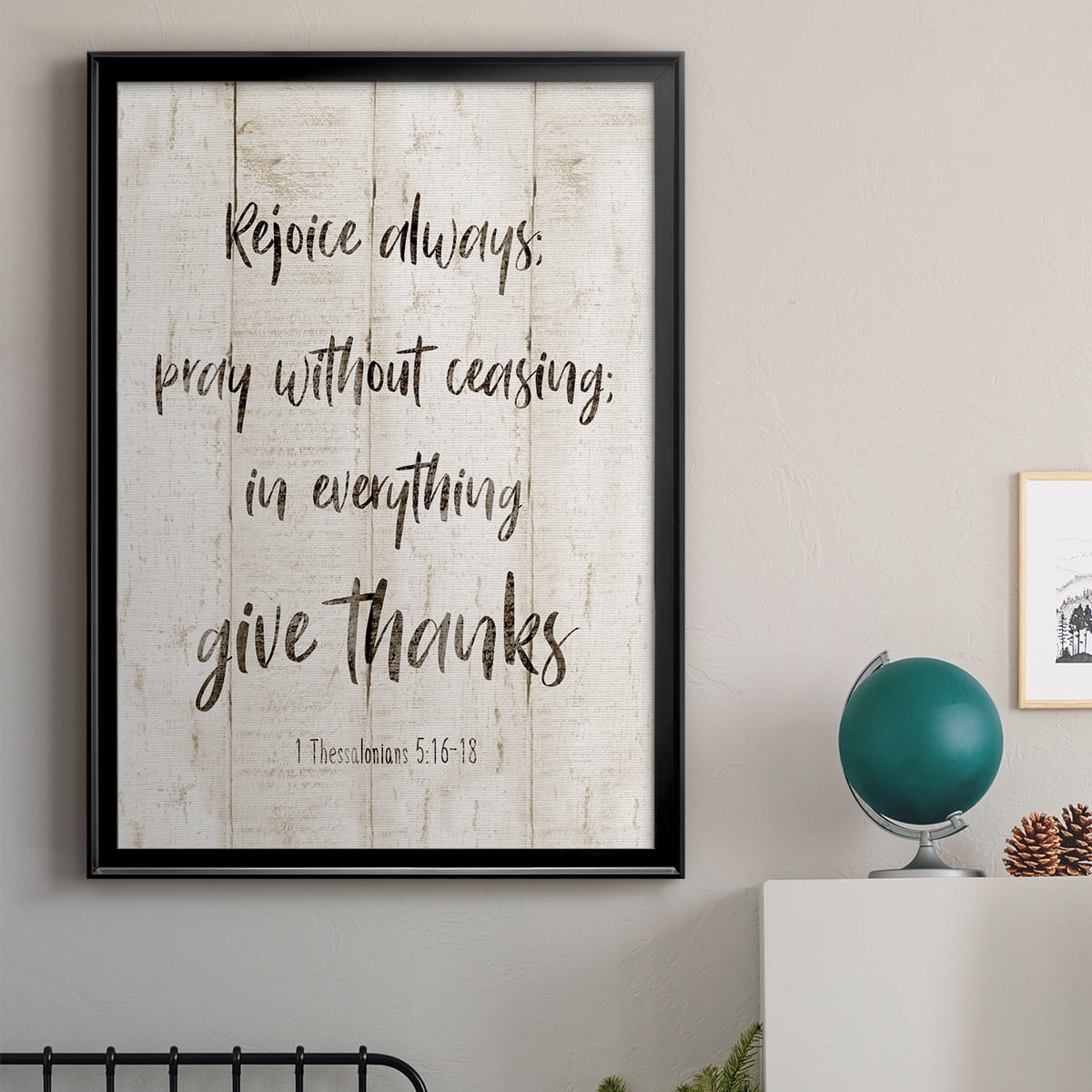 Rejoice Always Premium Classic Framed Print - Ready to Hang