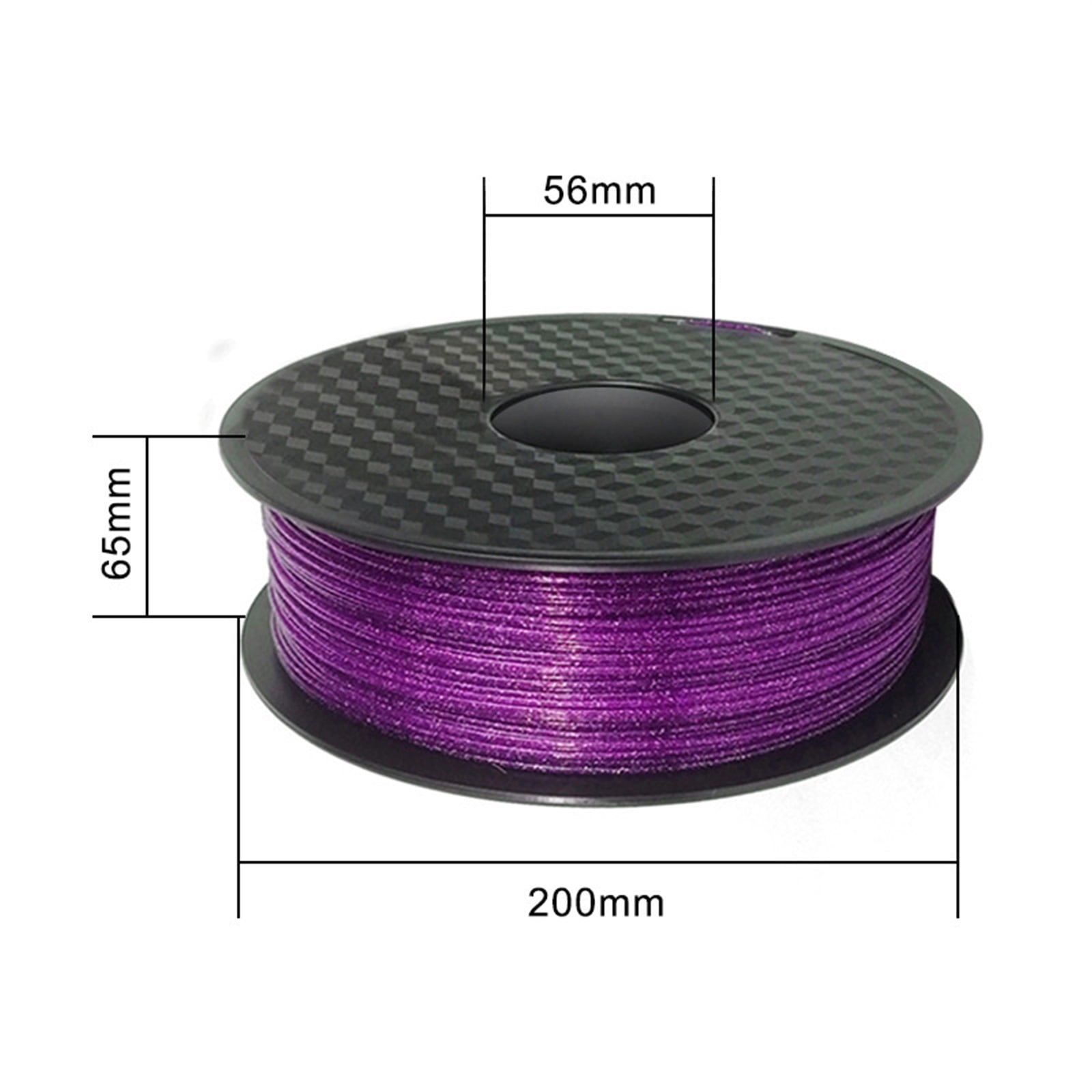 3D Printer Filament Multicolor Glitter Silk 3D Printing PLA Filament 1.75mm 1kg Spool for Most FDM 3D Printer