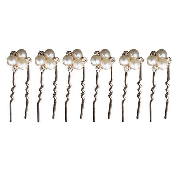 MUSEYA 6Pcs Women Hair Fork Elegant Hair Clip for Special Occasions