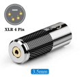 thumbnail image 2 of DAC Decoder 4 Pin XLR Connector To Jack Plug Audio Adapter 3.5mm, 2 of 5