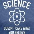 thumbnail image 3 of CafePress - Sciencecarebelieve1b T Shirt - Womens Tri-blend T-Shirt, 3 of 4