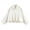 White, variant on Edvintorg Jackets for Women Drop Shoulder Cropped Leather Jacket Gathered Hem Oversized Batwing Sleeve Zip up Short Coat with Pocket Women Clothing S-L White