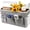 1pc Grey, variant on Bedside Caddy/Bedside Storage Bag Hanging Organizer for Bunk and Hospital Beds,Dorm Rooms Bed Rails,Can be Placed Glasses,Books,Mobile Phones,Keys (New Black)