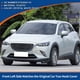 thumbnail image 3 of Ganchos de remolque únicos de Bargains, tapa de parachoques delantero izquierdo de cristal blanco perla para Mazda CX-3 2016-2021 No.D10J50A12A, 3 of 6