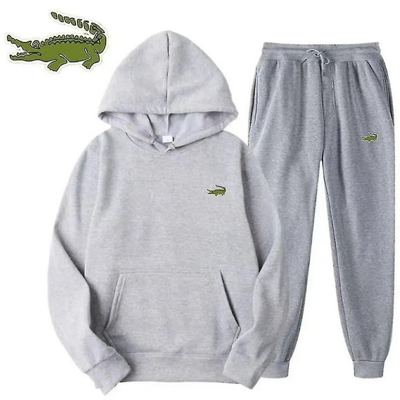 Survêtement de sport pour hommes, costume 2 pièces de haute qualité, pull à capuche, vêtements de sport, ensemble de JoggingYOUYOU