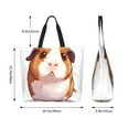 thumbnail image 4 of Kdxio Cartoon Guinea Pig Casual Tote Bags Women Big Capacity Shoulder Bag for Women Travel Shoulder Bags Handbags, 4 of 6