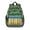 Geometric Tree Green, variant on Geometric Tree Green Pattern Backpack for School, Cute School Bag with Adjustable Shoulder Straps and Padded Back, 15"x11.42"x5.5"