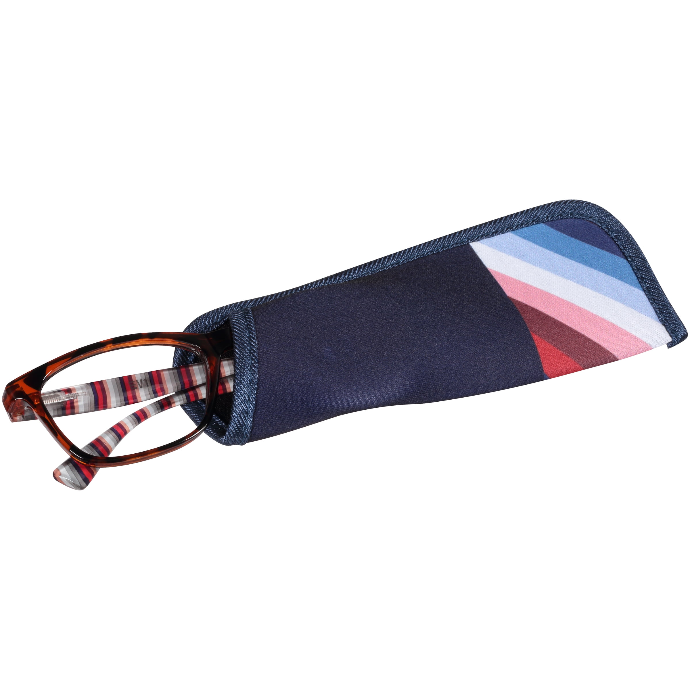 (2 pack) EV1 Sawyer Tortoise +1.25 Reading Glasses with Case