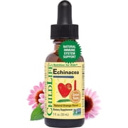 ChildLife Essentials Liquid Echinacea: Immune Booster for Kids, Natural Orange Flavor, 1 Fl Oz Bottle (Pack of 1)