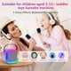 thumbnail image 4 of Máquina de karaoke Haomuren Mini K12 con 2 micrófonos inalámbricos, 4 of 9
