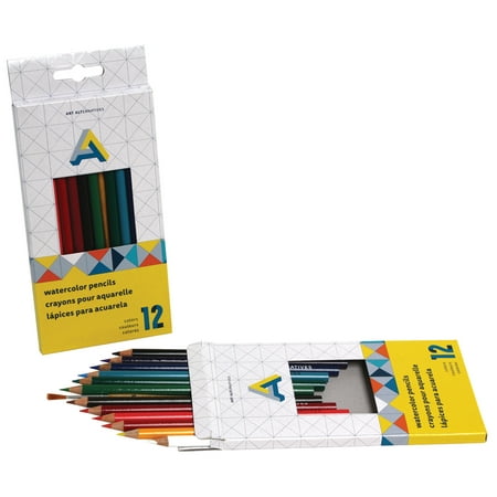 UPC: 0082435011554 | Art Alternatives Watercolor Pencil Set  12-Colors