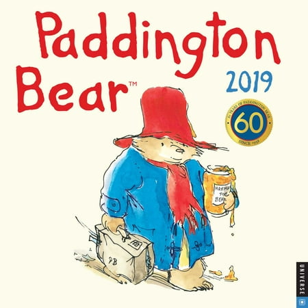 Paddington Bear 2019 Wall Calendar