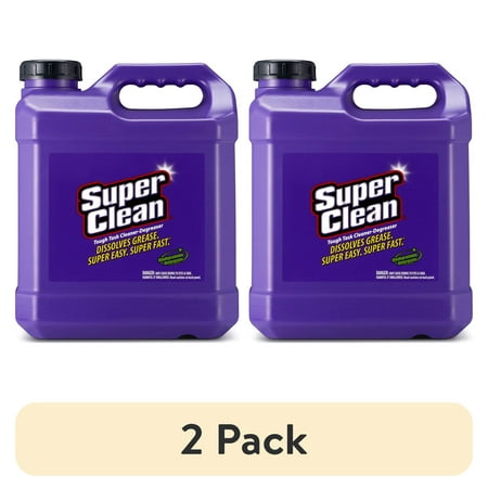 (2 pack) Super Clean Tough Task Cleaner-Degreaser, 2.5 gal