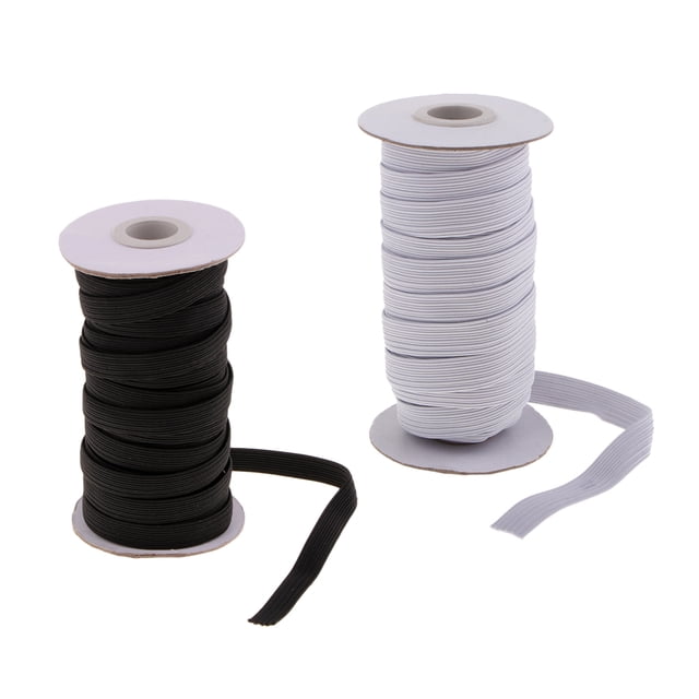 Cuerda Elástica Plana de 12 Mm 2 Piezas Perfecl Costura con Banda Elástica