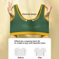 thumbnail image 7 of SwiftWear Cotton Bras for Women Wirefree -Colorblock Wireless Bra for Women , Comfortable Soft Everyday Bras, Bras for Women No Underwire Green Sports Bras, 7 of 7