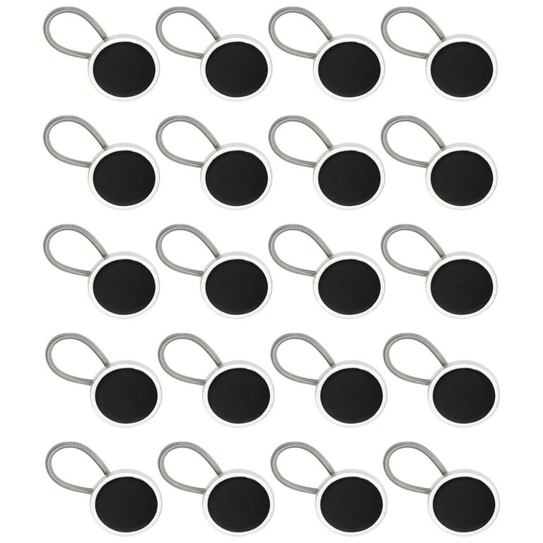 20PCS dress collar extender Collar Extenders Elastic Metal Button Extender  for
