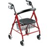 Rollator - Aluminum with Blue Seat Pad