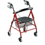 Rollator - Aluminum with Blue Seat Pad