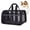 Black, variant on CCWADH Cat Carrier - Soft Sided Cat Carrier Large for Big Medium Cats and Puppy, Pet Carrier with Safety Zippers, Foldable, Green