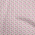 thumbnail image 1 of oneOone Rayon Pink Fabric Dot Sewing Material Print Fabric By The Yard 56 Inch Wide, 1 of 4