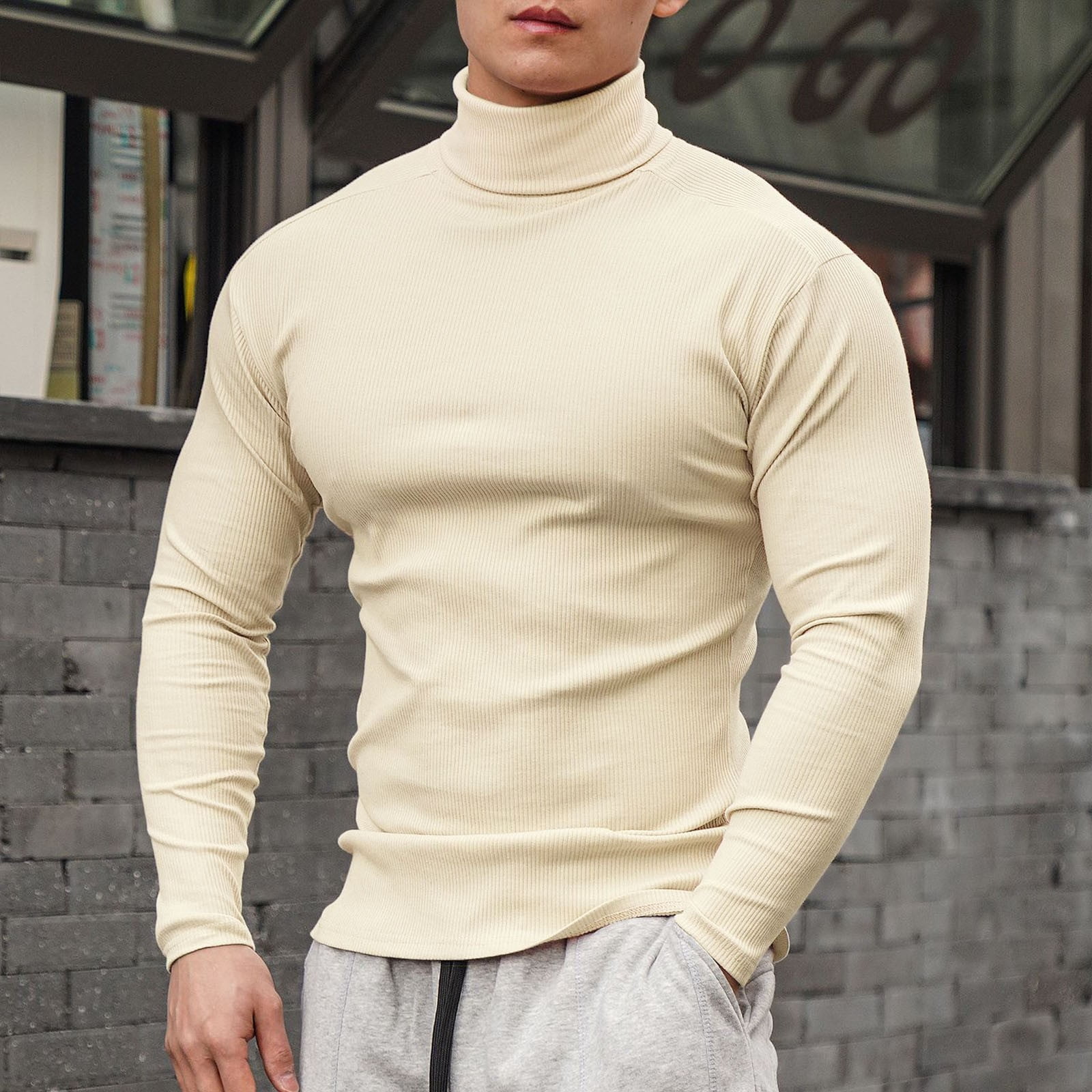 極美品✨BRIEFING MENS BI-COLOR LS HIGH NECK CE MEN'S BIAS LOGO JQ LS HIGHNECK（リラックスフィット）（CE