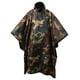 Rothco G.I. Type Militaire Rip-Stop Poncho - Camo Bois – image 1 sur 3