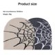 thumbnail image 2 of Gorro de punto para mujer, gorros de invierno acrílicos para mujer y hombre, gorro unisex suave y cálido con puños, gorro de punto con diseño de telaraña para otoño e invierno para hombre, 2 of 5