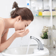 thumbnail image 2 of Wowow Touchless Bathroom Faucet - Modern Automatic Bathroom Sink Faucet 1 or 3 Hole, 2 of 7