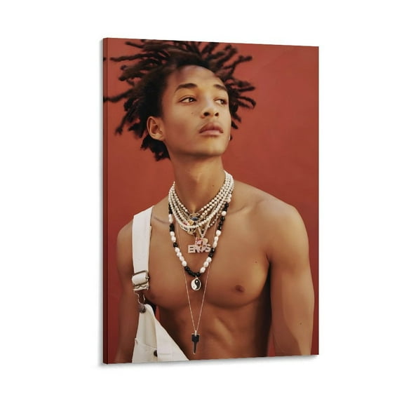 Jaden Smith Rapper Art Poster Home Decor Poster Wall Art Hanging Picture Print Bedroom Decorative Painting Posters Room Aesthetic 12x18inch(30x45cm)