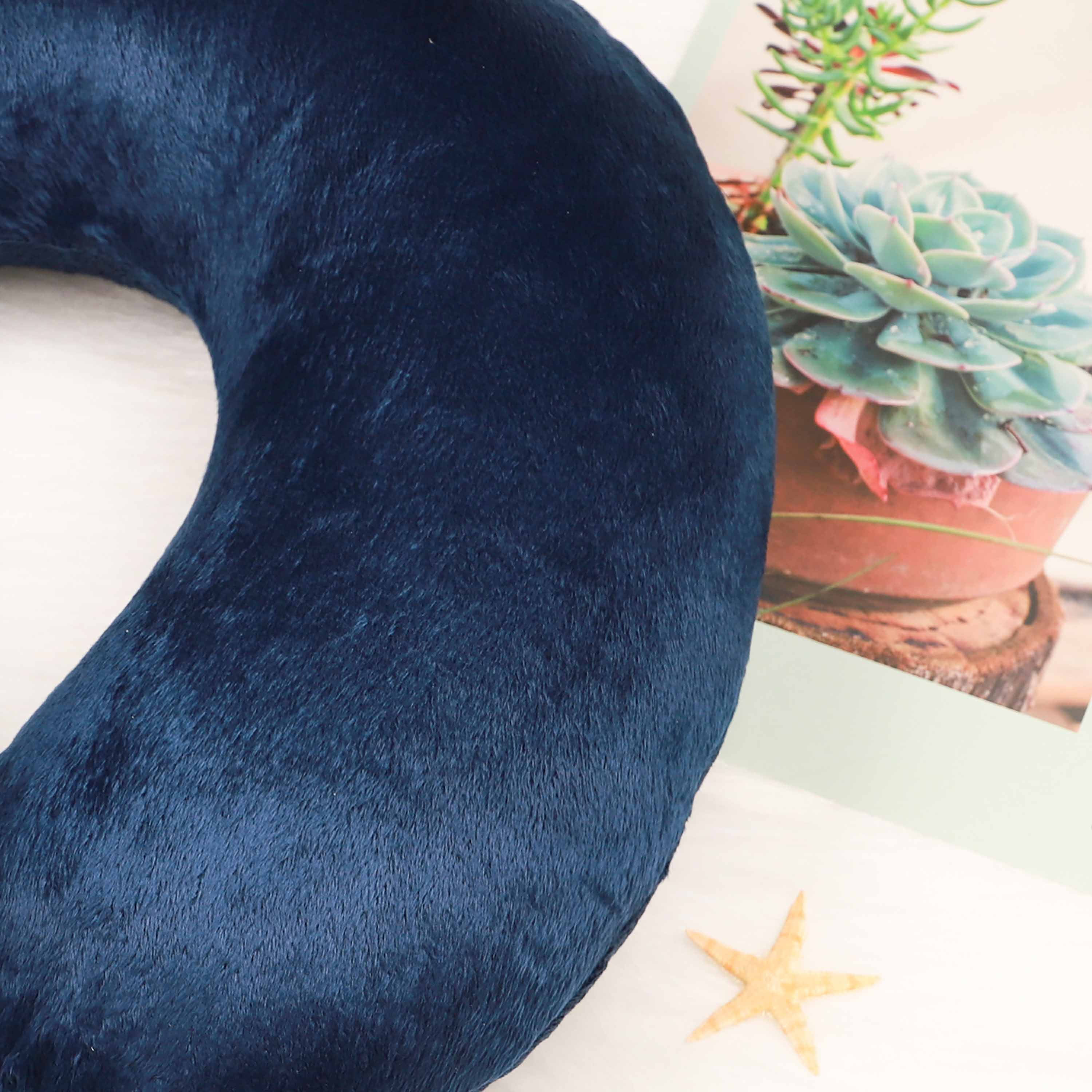 Bon Voyage® Classic Memory Foam Travel Neck Pillow, Navy