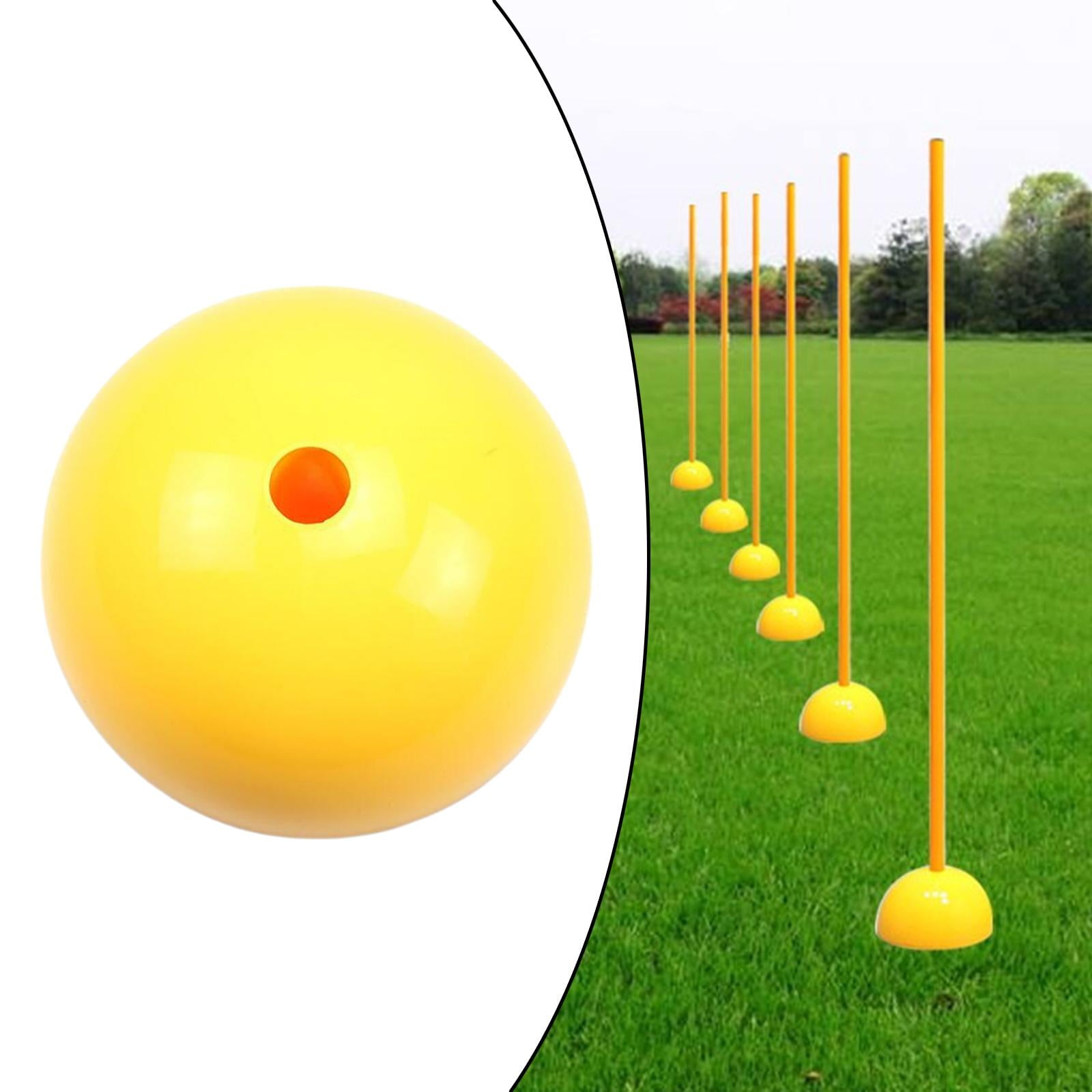 Training Marker Football Sign poles Training poles Obstacle Bar for Soccer Practice Traning Base
